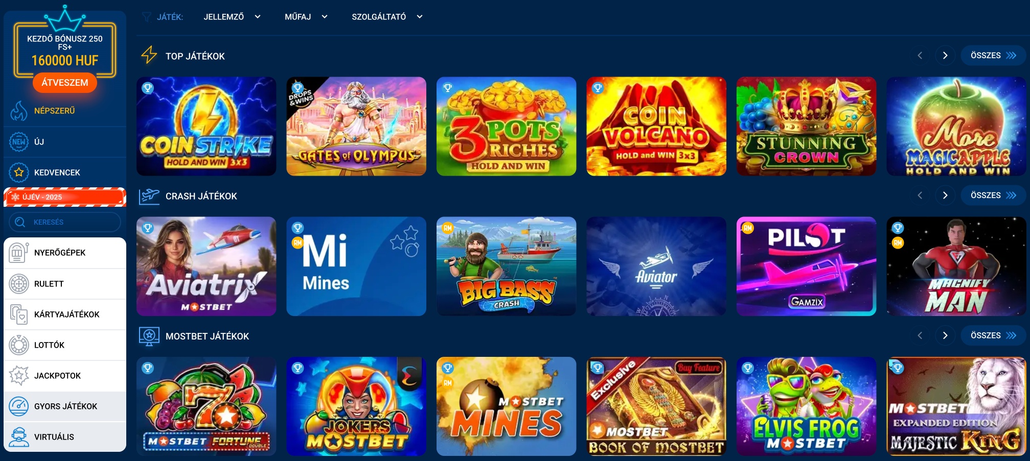 Most-bet-casino-games